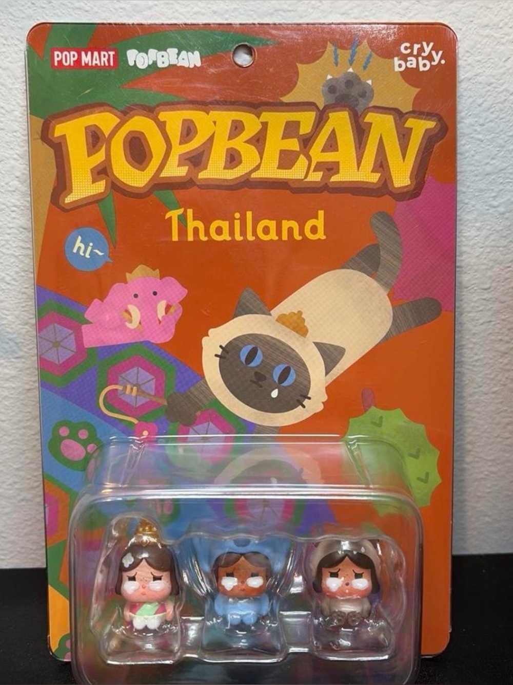 Thailand Exclusive Crybaby hang card pop beans ⚡️